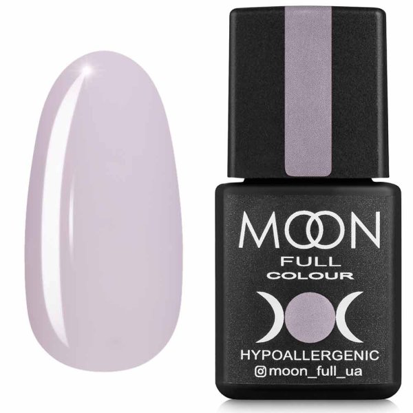 Гель-лак MOON FULL Air Nude №013 світло-бузковий, напівпрозорий, 8 ml