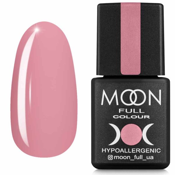 Гель-лак MOON FULL Air Nude №017 вінтажний рожевий світлий напівпрозорий, 8 ml