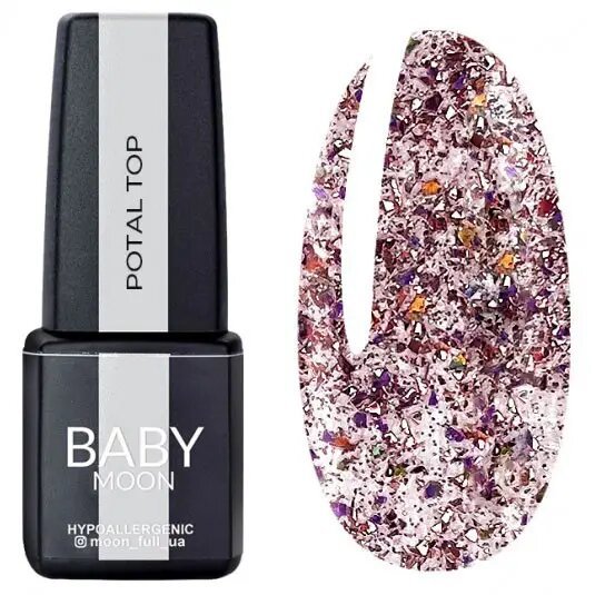 Топ с поталью Baby Moon Potal Top №06 (без липкого слоя), 6 мл