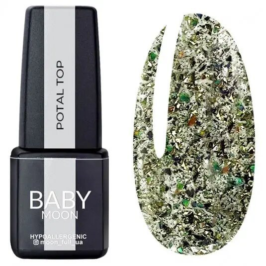 Топ с поталью Baby Moon Potal Top №10 (без липкого слоя), 6 мл