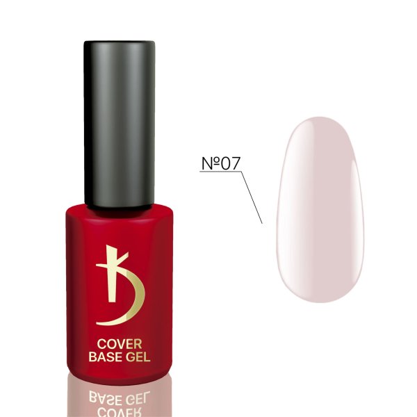 Cover Base Gel №07 (камуфлирующее базовое покрытие), 7мл