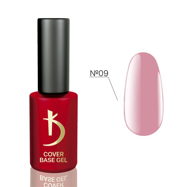 Cover Base Gel №09 (камуфлирующее базовое покрытие), 7мл