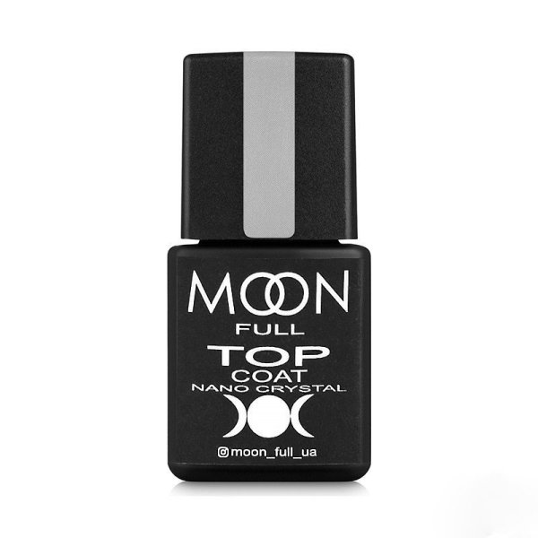 Топ Moon Full Nano Crystal Top Coat стойкий к царапинам 8 мл