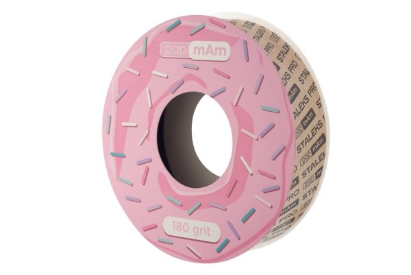 Запасний блок файл-стрічки papmAm білий EXPERT для пластикової котушки STALEKS PRO 180 грит (ATSC-180w)