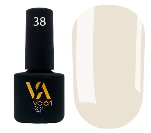 Гель-лак Valeri color №038 (Світла фісташка, емаль), 6 ml
