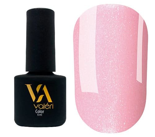 Гель-лак Valeri color №057 (Рожевий, мікроблиск), 6 ml