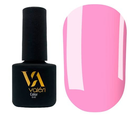 Гель-лак Valeri color №060 (Розовый, эмаль), 6 ml