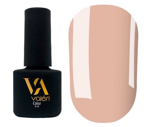Гель-лак Valeri color №062 (Темний бежевий, емаль), 6 ml