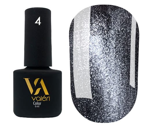 Гель-лак Valeri Cat Eyes №04 (Фиолетовый, кошачий глаз), 6 ml