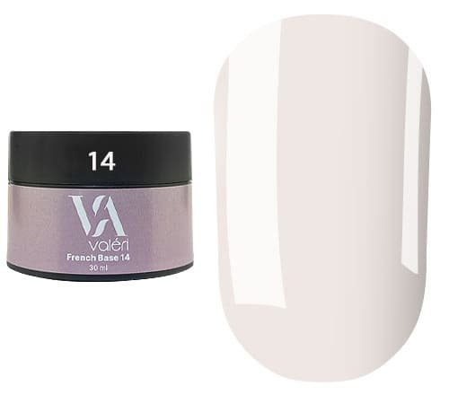 Камуфлирующая база Valeri French base №014 (Приглушенный серо-лиловый), 30 мл