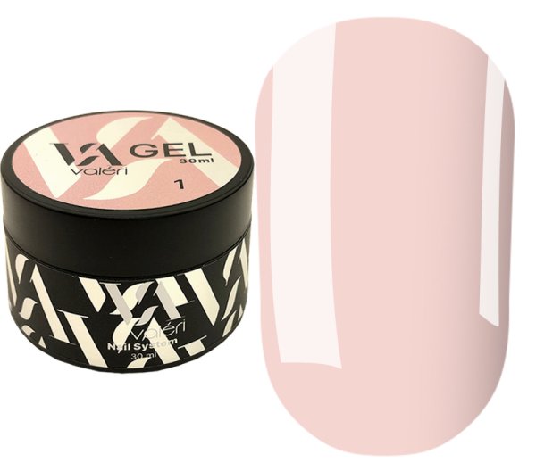 Гель для наращивания Valeri Builder Gel Nude №01 30 мл