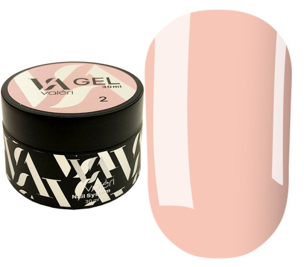Гель для наращивания Valeri Builder Gel Nude №02 30 мл