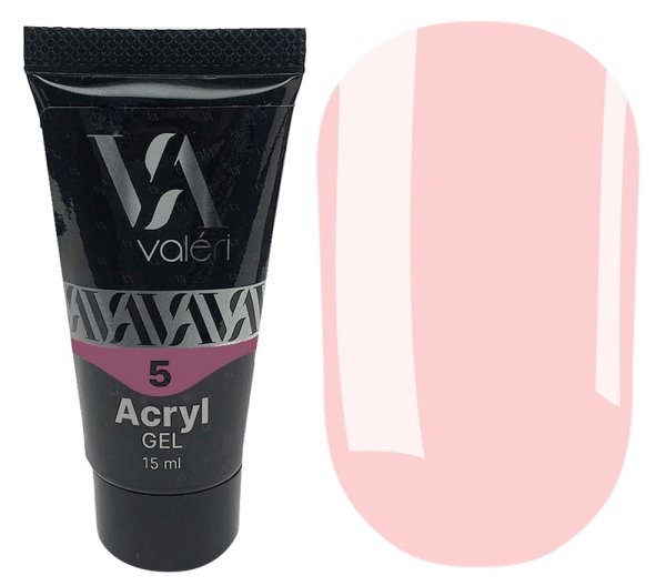 Акрил гель Valeri Acryl Gel №05 (Розовый), 15 мл