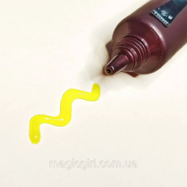 Гель 5Д Люмінесцетний жовтий No2 15 мл