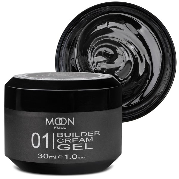 Гель для нарощування Moon Full Builder Gel №01 прозорий, 30 мл