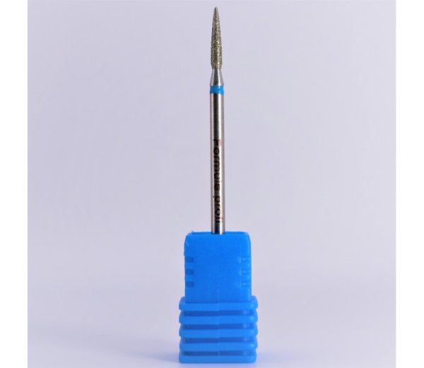 Фреза Formula Profi алмазная пламя (морковка) синяя диаметр 2.1 мм