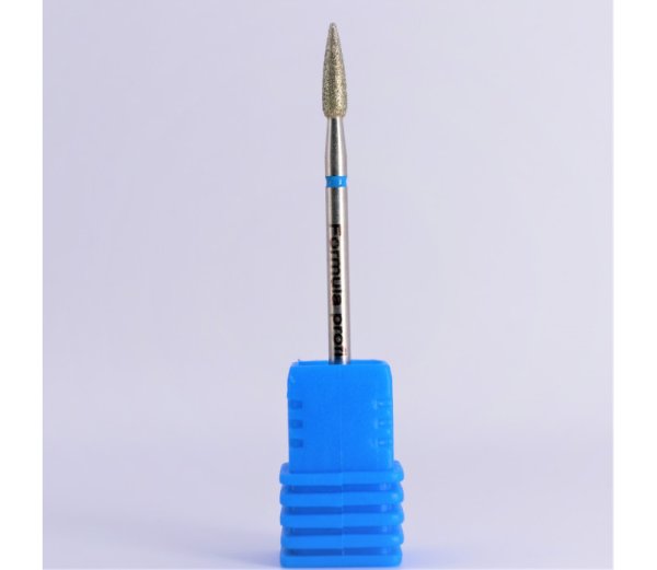 Фреза Formula Profi алмазна полум'я (морквина) синя діаметр 2.5 мм
