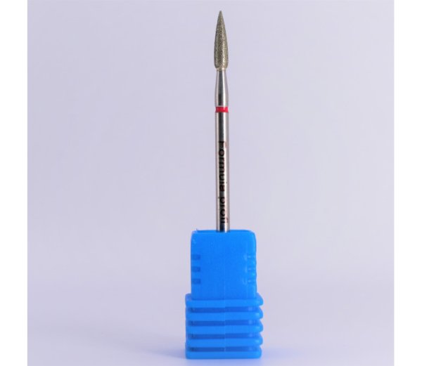 Фреза Formula Profi алмазная пламя (морковка) красная диаметр 2.5 мм