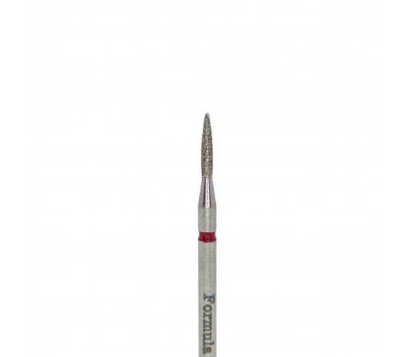 Фреза Formula Profi алмазная пламя острое красная диаметр 1.6 мм