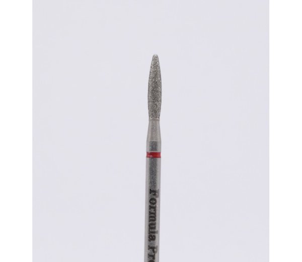 Фреза Formula Profi алмазна полум'я тупе червона діаметр 2.3 мм