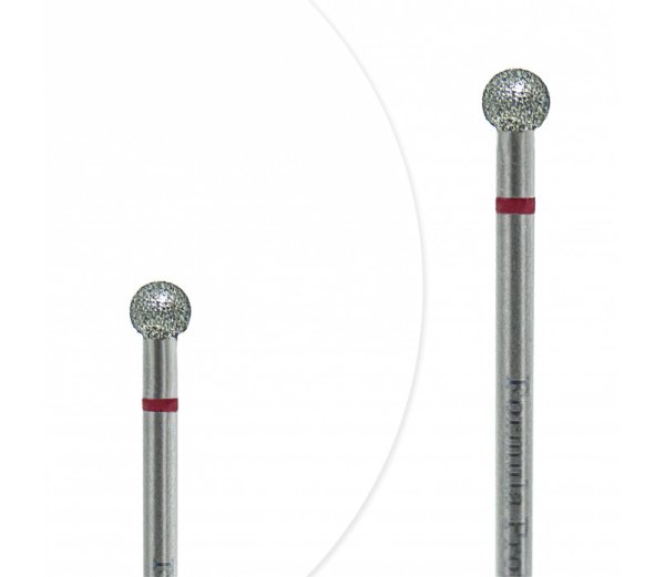Фреза Formula Profi алмазна куля червона діаметр 4.0 мм