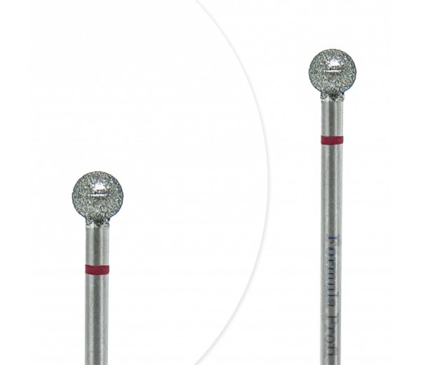 Фреза Formula Profi алмазна куля червона діаметр 5.0 мм