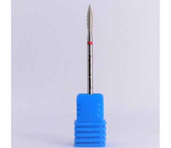 Фреза Formula Profi алмазна торнадо червона діаметр 2.3 мм