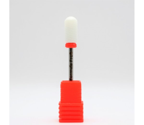 Фреза Formula Profi Керамічна фреза циліндр закруглений червоний