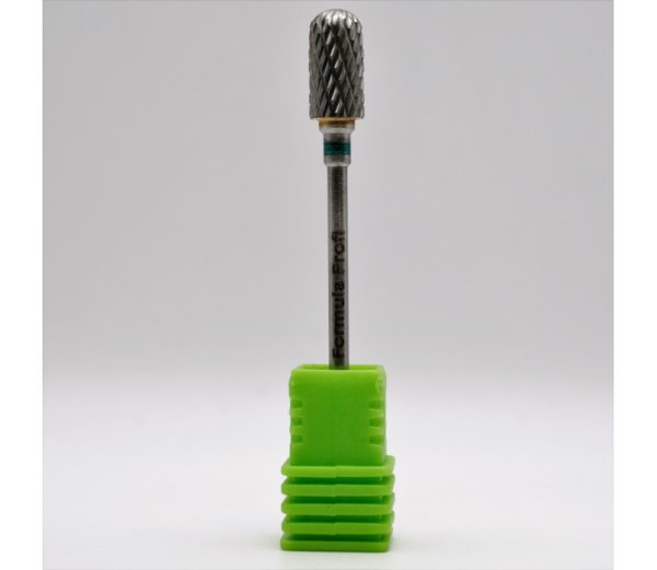 Фреза Formula Profi Тведосплавная цилиндр закругленный зеленый