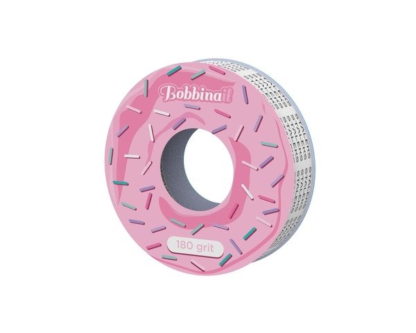 Запасний блок файл-стрічки для пластикової котушки Bobbinail STALEKS PRO 180 грит (7 м) (ATS-180)