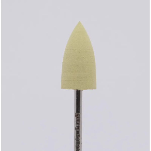 Фреза Formula Profi Полірувальник Конус Гострий 600# Жовта