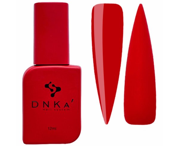 Гель-лак для нігтів DNKa ULTRA RED (червоний, емаль) 12 мл