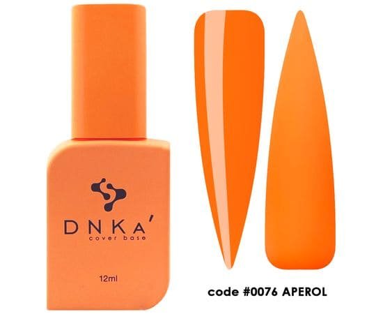 База DNKa Cover Base №0076 (Неоновий помаранчевий), 12 мл