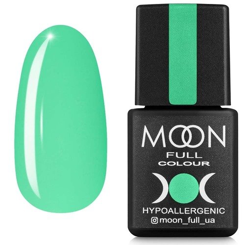 Гель-лак MOON FULL Breeze color №424 яскраво-салатовий 8 ml