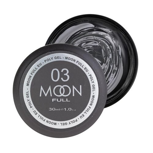 Полігель Moon Full Poly Gel №03 (прозорий), 30 мл