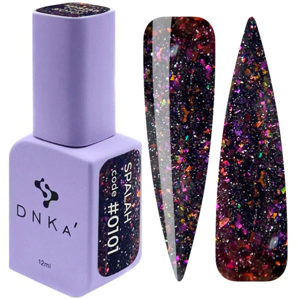 Гель-лак світловідбиваючий DNKa Gel Polish Spalah 0101, 12 мл