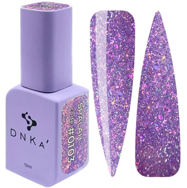 Гель-лак светоотражающий DNKa Gel Polish Spalah 0103, 12 мл