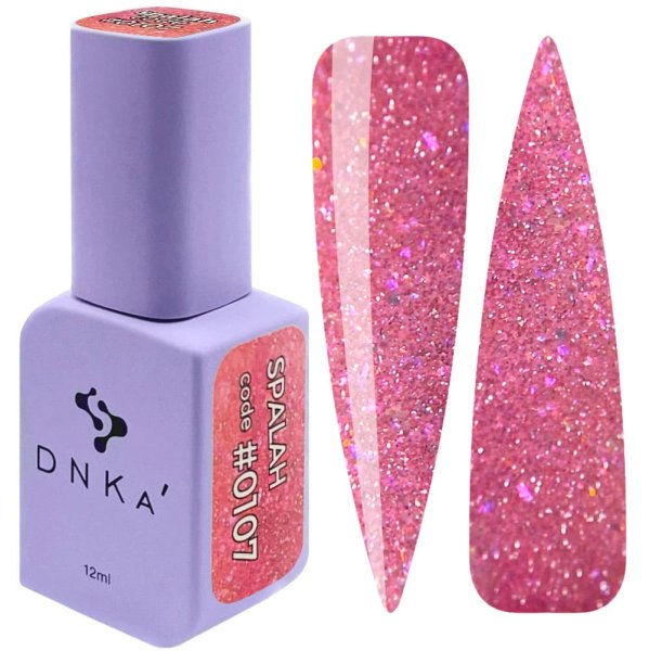 Гель-лак светоотражающий DNKa Gel Polish Spalah 0107, 12 мл