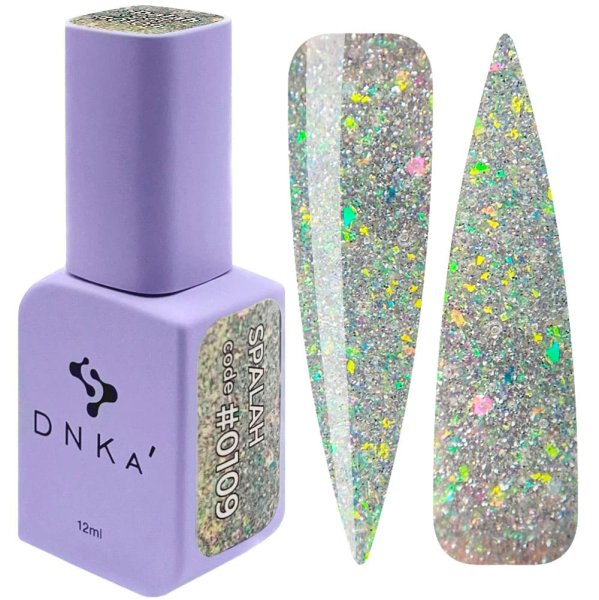 Гель-лак світловідбиваючий DNKa Gel Polish Spalah 0109, 12 мл
