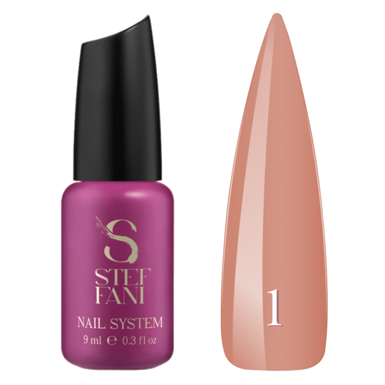 База для ногтей Steffani Cover Base №01, 9 мл