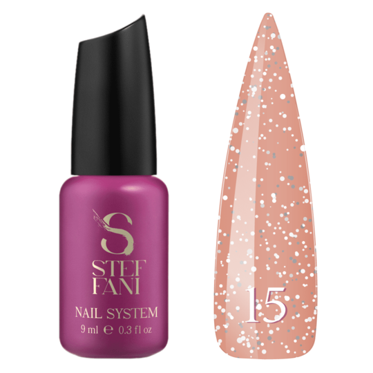 База для ногтей Steffani Cover Base №15, 9 мл