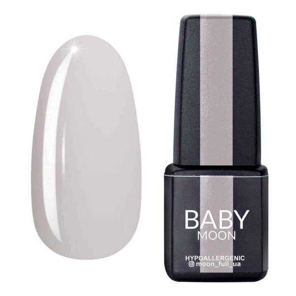 Гель лак BABY Moon Sensual Nude №018 (молочно-бежевый полупрозрачный), 6 мл