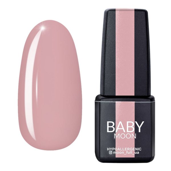 Гель лак BABY Moon Dolce Rose №007 кремовый розовый 6 мл