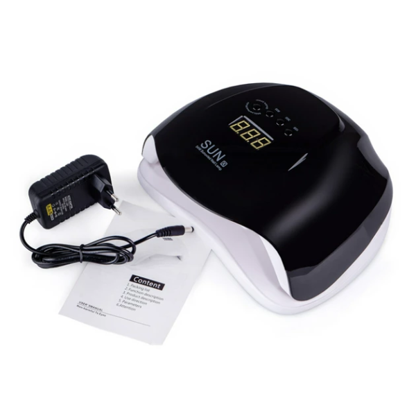 Лампа для маникюра LED/UV SUN X 54W BLACK