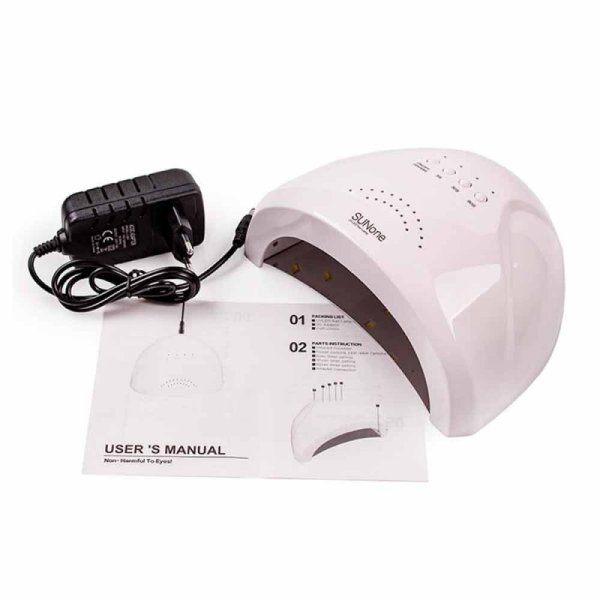 Лампа для маникюра 48W SUN ONE WHITE