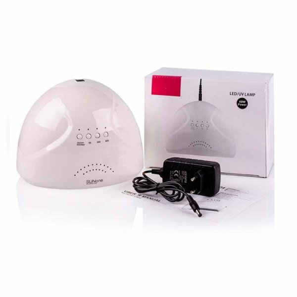 Лампа для маникюра 48W SUN ONE WHITE
