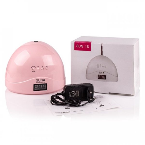 Лампа для маникюра LED/UV SUN 1S PINK 48W
