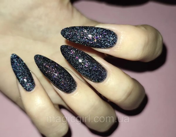 Magic Girl Base Light Potal 01 светоотражающая поталь черная 5 мл