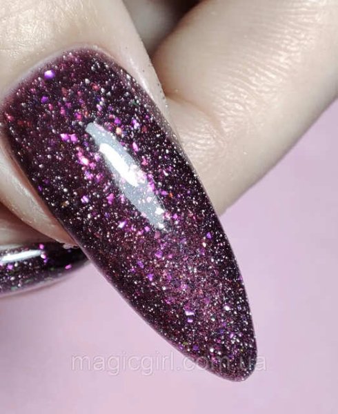 Magic Girl Base Light Potal 03 світловідбивна поталь бордо 5 мл