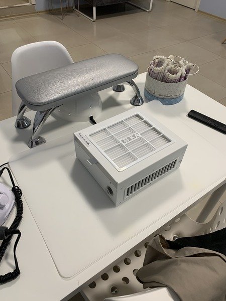 Настільна витяжка з хеппа фільтром Ülka Х2F Біла